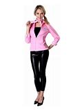 Authentic Grease Plus Size Pink Ladies Jacket Costume