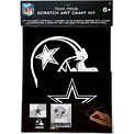 Dallas Cowboys Team Pride Scratch Art Craft Kit Size:No Size