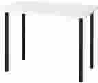 IKEA - LINNMON / ADILS Table, White/Black, 39 3/8X23 5/8 "