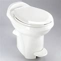 Thetford Aqua-Magic Style Plus High Profile Gravity RV Toilet With Ceramic Bowl, White | Camping World