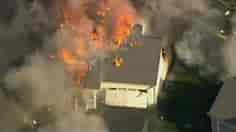 Violent explosion: Fire causes house to explode in New Hampshire