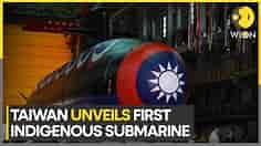 Taiwan unveils first domestically built submarine as China threat grows | Latest News | WION