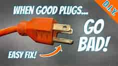 How to Repair An Extension Cord - Replace The Plug!