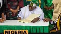 Nigeria’s Bola Tinubu sworn in as president