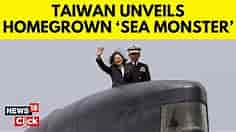 Taiwan Submarine 2023 | Taiwan Launches 'Sea Monster' Submarine To Counter China Threat | N18V